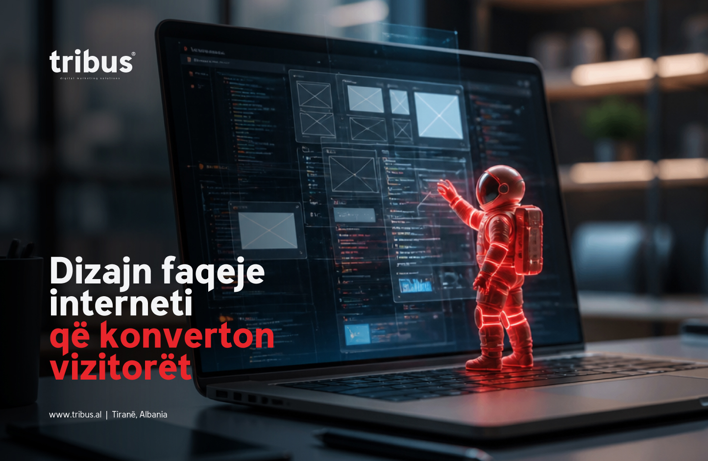 Dizajn faqeje interneti që konverton vizitorët