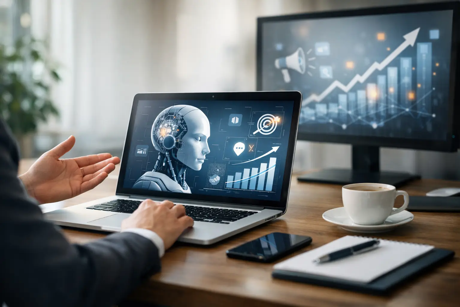 Strategji marketingu dixhital me AI për rritje