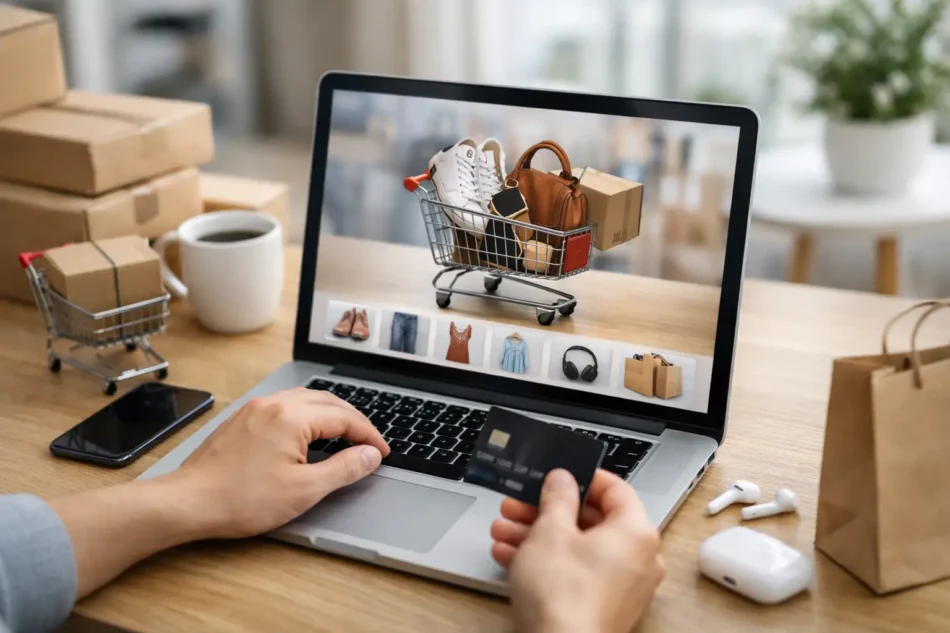 Faqe interneti për blerje online që shesin më shumë